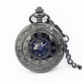 thumbnail image 1 of Reloj de Bolsillo Esqueleto Grabado Esfera Retro Reloj Mecánico para Hombre Movimiento Dorado, 1 of 2