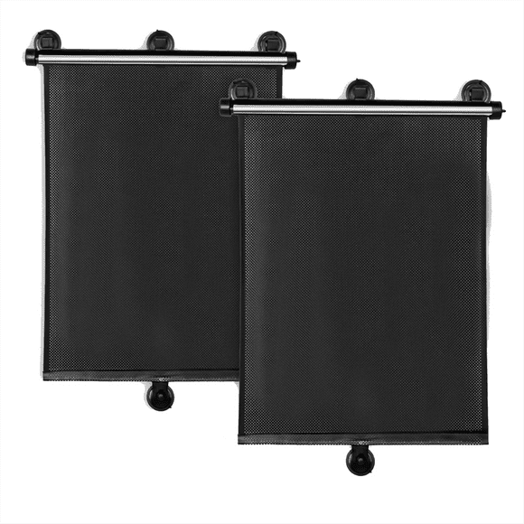 Pare-soleil Latéral de Voiture 2 Pack, Pare-Soleil Rétractable pour Enfants, Pare-Soleil pour Bébé pour UV et Soleil