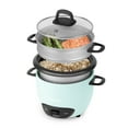 thumbnail image 3 of Aroma 6-Cup Electric Rice, Blue - Nonstick Interior, 3 of 6