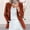 Caramel color, variant on Women's Loose Corduroy Blazer Dressy Casual Fall Winter Versatile Outerwear