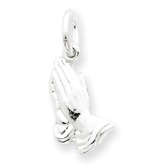 Sterling Silver Praying Hands Charm