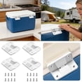 thumbnail image 1 of Klonfd Universal Hinge For Coolers And Insulated Storage Containers Rustproof Replacement Lid Hinge Easy Installation, 1 of 6
