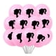 thumbnail image 3 of Juego de globos de látex con temática de Barbie para adultos y niños, suministros de decoración para fiesta de cumpleaños, boda y Princesa, rosa y blanco, 1 Juego（20240507X02 48PCS, 3 of 5