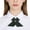 AB44 Green, variant on Bow Ties For Women, Solid Color Cross Design Womens Bowties For School Graduation Blue1
