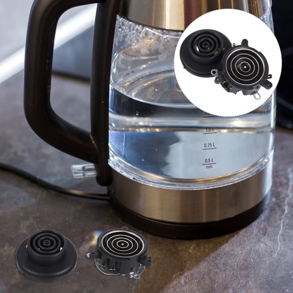 GOOHOCHY Electric Kettle Temp Control Base Black Plastic 1 Set