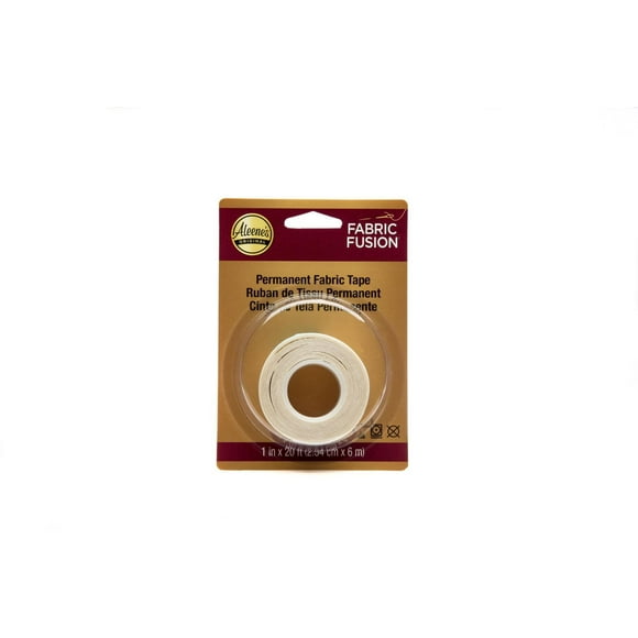Aleene's Fabric Fusion Permanent Fabric Tape 1 IN, Permanent fabric adhesive tape