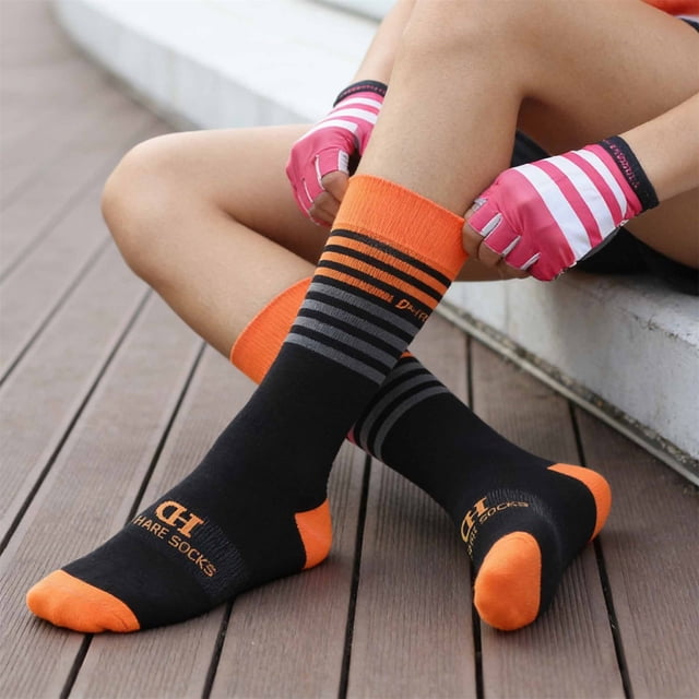 Performance Performance Athletic for Daily Outdoors and Training Needled Breathable Wicking Comfort Crew Stockings for Cycling Running Basketball