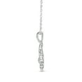 thumbnail image 4 of Diamaison 1/10 Cttw Natural White Diamond Fashion Pendant for Adult in Sterling Silver, 4 of 7