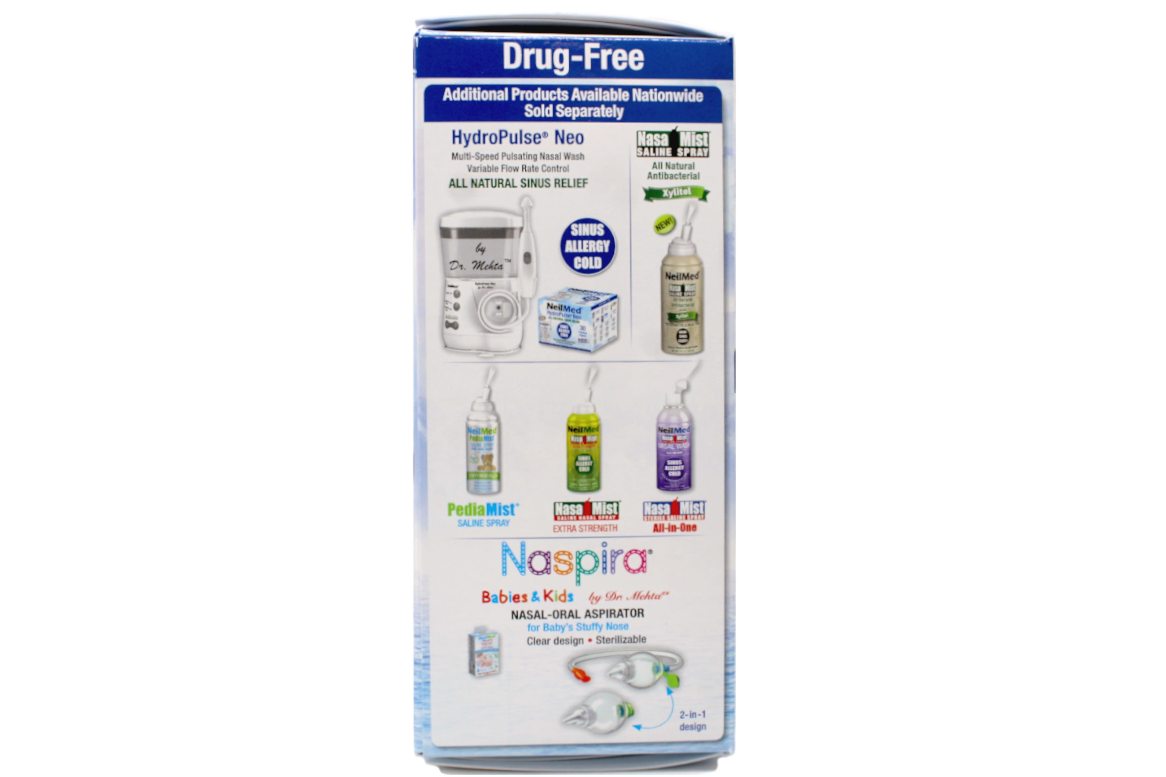 5 Pack - NeilMed Sinus Rinse Premixed Refill Packets 100 Each