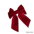 Hair for Women Thick Hair Red Big Bow Hairpin News Style Children'S
