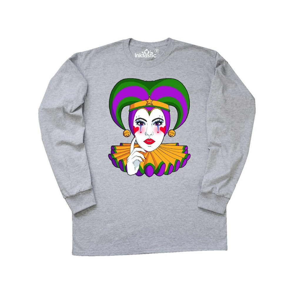 mardi gras jester shirt