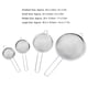 thumbnail image 5 of Tamiz de cocina de malla de alambre fino tamiz de harina para hornear tamiz de harina, 4 unids/set tamiz de harina, para panadería para cocina casera Unbranded 3113190105811, 5 of 8