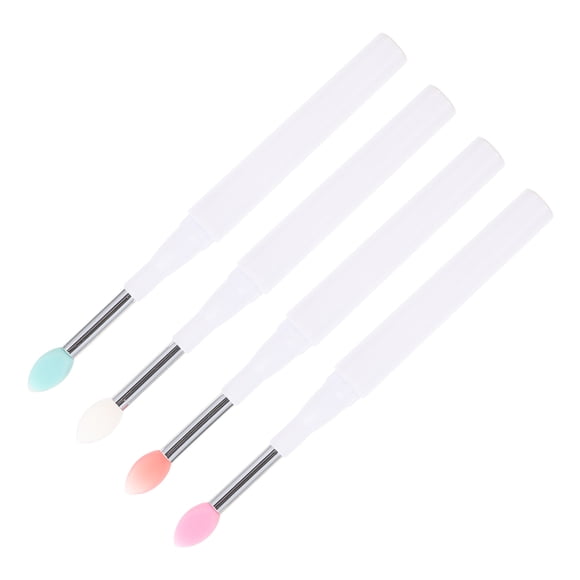 FESTFENDS 4Ud Herramientas De Maquillaje Para Y Sombras Con Cabezal De Silicona