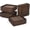 4 Pcs Square, variant on Bed Risers, Heavy Duty Blocks, 1 inch Stackable to 2 inch 3 inch 4 inch High, Furniture Risers for Couch Sofa Cabinet Ottoman End Table (8 pcs Round)