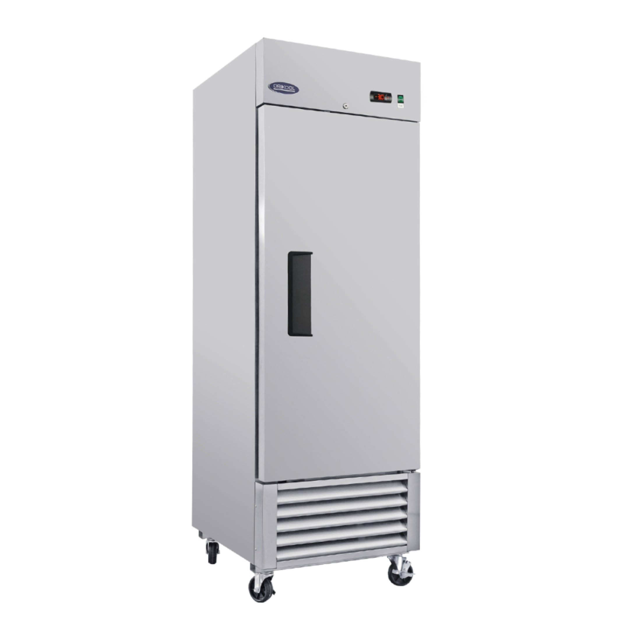 27" Commercial Freezer 23 Cu.ft with 1 Solid Door Reach-In Freezers Stainless Steel ETL Approved Upright Freeze Storage（LTL carry)）