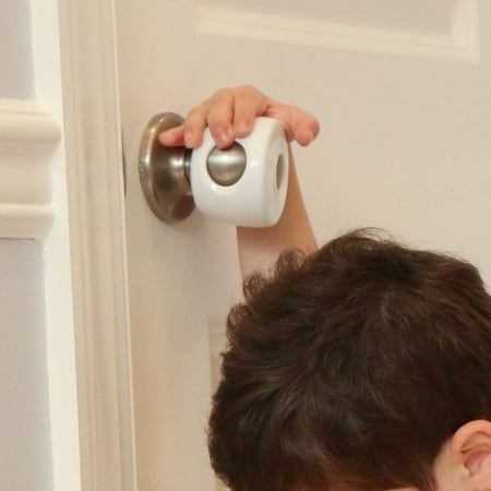 Door Knob Covers (4 Pack) Child Safety Cover - Child Proof Doors