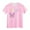 Pink, variant on WOYY Kids Girls Birthday Tee Shirt Butterfly Letter Print Short Sleeve T-Shirt, Sizes 3-13