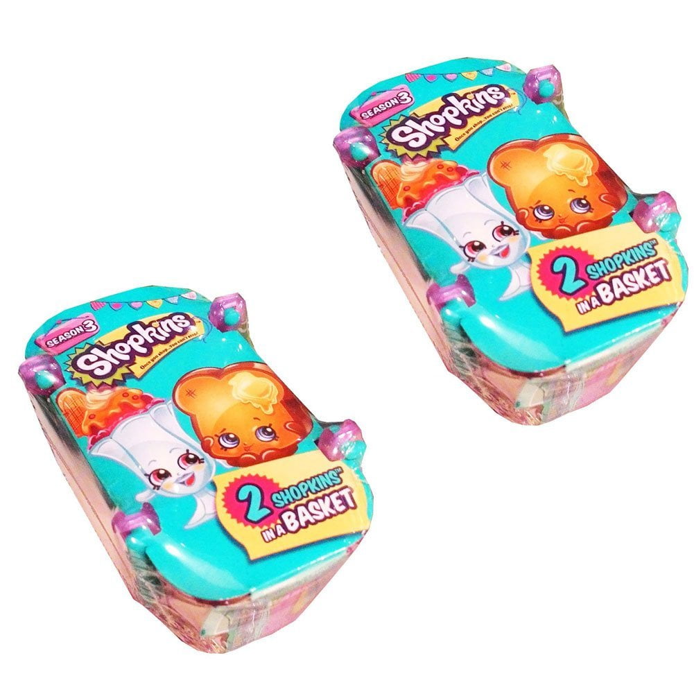 set of 3 New Authentic Shopkins earring 