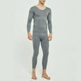 thumbnail image 6 of Letdown Men's Thermal Underwear Set (Top and Bottom) Long Johns Soft Warm Base Layer Thermal Pants Winter Cold Weather Thermal Clothes (Grey, XXXXL), 6 of 7