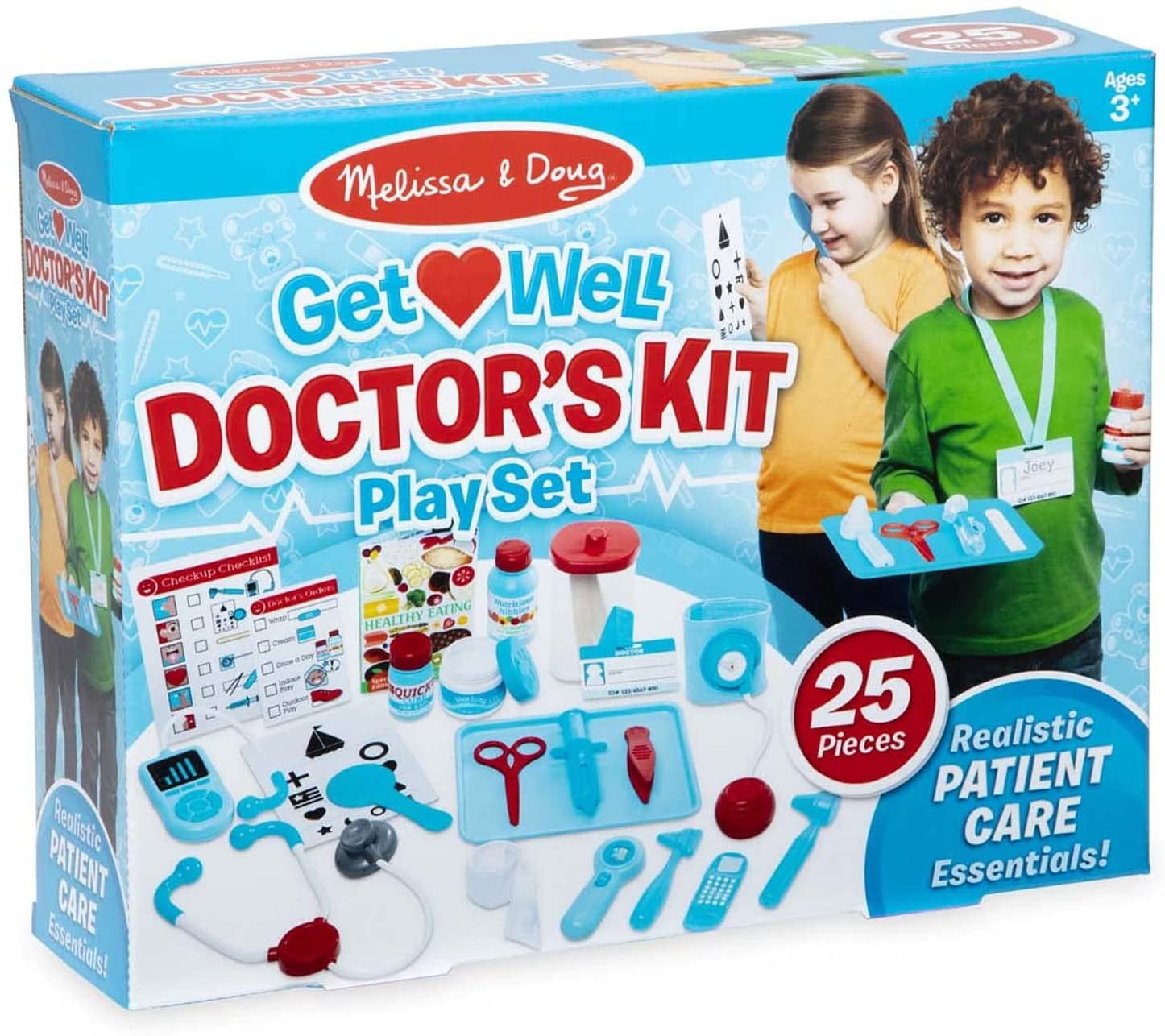 melissa doug get well doctor's kit play set