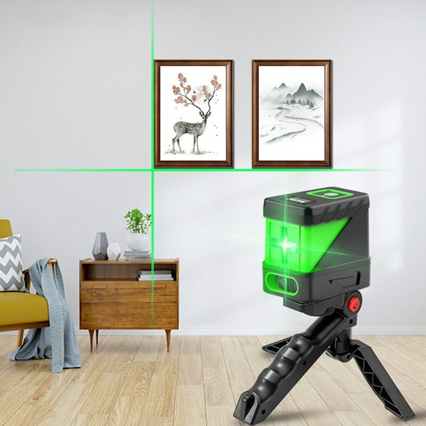 Nivel láser autonivelante nivelador portátil de 2 líneas (estilo B)