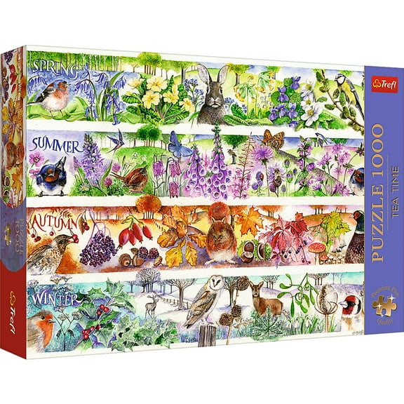 Trefl Premium Plus Tea Time: Four Seasons 1000 Piece Puzzle