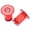 Red, variant on LICEWO MTB Handlebar Grip End Caps Mountain Handle Bar End Plugs Handlebar End Plugs