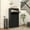 Black, variant on HOMCOM Narrow Shoe Storage Cabinet for Entryway with 3 Flip Drawers and Adjustable Shelves, Shoe Rack Organizer for 18 Pairs of Shoes, Black