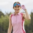 thumbnail image 3 of KLL Sport Sun Visor Hats Ball Caps Empty Top Baseball Sun Cap for Men Women-Tropical Flamingo Summer, 3 of 6