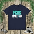 thumbnail image 2 of PCOS warrior Polycystic Ovary Syndrome awareness support Unisex T-shirt, 2 of 6