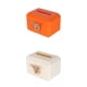 thumbnail image 1 of Paquete de 2 Cajas de Pañuelos Faciales de Lujo Sunnimix Organizador Rectangular Naranja Blanco, 1 of 8