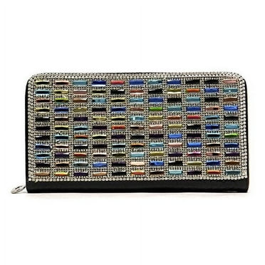 2Chique Boutique Women's Gemstone Rhinestone Embellished Clutch