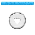 thumbnail image 4 of Unique Bargains Plastic Binding Discs, Dark Silver, 11 Count, 4 of 6