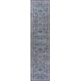 thumbnail image 2 of JONATHAN Y WASHABLE 2 x 8 Runner Rug, Kemer All-Over Persian - Blue/Red/Brown, WSH104B-28, 2 of 9