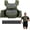 ‎Dark Green, variant on Adjustable Weighted Vest for Rucking & Running, 25lbs/35lbs/45lbs Weight Vest for Men Women with Reflective Strips, Storage Pocket for Strength Training, Walking, Workouts