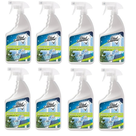 New Black Diamond 24oz Glass & Hard Surface Cleaner (Pack of 8)