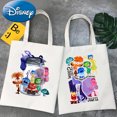 thumbnail image 2 of Bolso de mano con estampado de Disney para mujer, bolsa de lona de gran capacidad, para compras, 2 niñas, 2024, 2 of 5