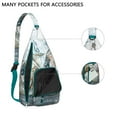 thumbnail image 2 of 4-Pockets Cross Body Bags for Woman Men,Cute Sea Life Sling Bag Chest Bag with Adjustable Strap Women's Crossbody Bags for Outdoors Hiking Traveling, 2 of 4