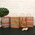 thumbnail image 3 of Christmas Gifts Bags, 12 Pack Medium Size Kraft Paper Bags with Handle for Holiday Gifts, 3 of 6