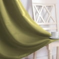 thumbnail image 3 of Rivana pinch pleat curtains for living room 100% blackout curtains for bedroom pinch pleated drapes thermal insulated (100Wx108L,1 panel,Bottle green), 3 of 7