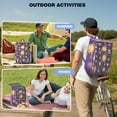 thumbnail image 4 of Celestial Print Gothic Backpack Cooler – Leakproof Insulated Cooler Bag with Moon, Star, and Night Sky Pattern, 4 of 6