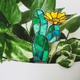 thumbnail image 6 of Cactus Stained Acrylic Sun Catchers Window Hangings, Succulent Plant Stained Glass Decor (No Pot), Home Garden Decoration, Gifts for Plant Lovers C, 6 of 9