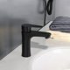 thumbnail image 2 of COMVIDA Monomando para Lavabo,Grifo Monomando para Lavabo de Ba&ntilde;o,Mezcladora Monomando Acero Inoxidable para Ba&ntilde;o ss304 con L&iacute;neas de Suministro,Negro,CV-10041-N, 2 of 8