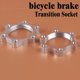 thumbnail image 3 of Sonducket Bridas de frenos de disco de bicicleta de 44mm/48mm, tuerca de bloqueo de aleación de aluminio, brida de rosca, adaptador de freno de disco, Ciclismo 48 mm Sonducket CZ7731-02, 3 of 5