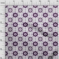 thumbnail image 2 of oneOone Polyester Lycra Purple Fabric Geometric Block Craft Projects Decor Fabric Printed By The Yard 56 Inches Wide, 2 of 4