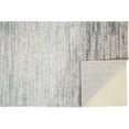 thumbnail image 6 of 7' X 10' Blue Gray And Ivory Abstract Stain Resistant Area Rug, 6 of 8