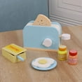 thumbnail image 1 of DIY Wooden Toy Simulation Kitchen Model Set Pretend Play Bread Machine Montessori Early Education Toys For Children Kids, 1 of 6