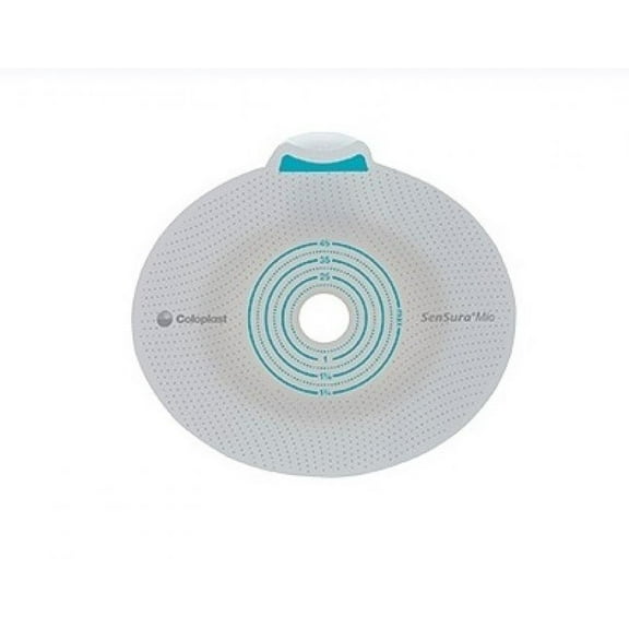 SenSura Mio Flex Ostomy Barrier, Extened Wear, 1 Inch Stoma, 50 mm Flange, Pre-Cut, Red Code, 5 Count