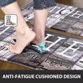 thumbnail image 5 of Farmhouse Kitchen Rugs Sets of 3 Non Slip, Cushioned Wooden Kitchen Floor Mats Anti Fatigue Mats PVC Waterproof Kitchen Runner Rug Sink Comfort Mat Board,18" x 30" + 18'''' x 48'''' + 18'''' x 60'''', 5 of 6