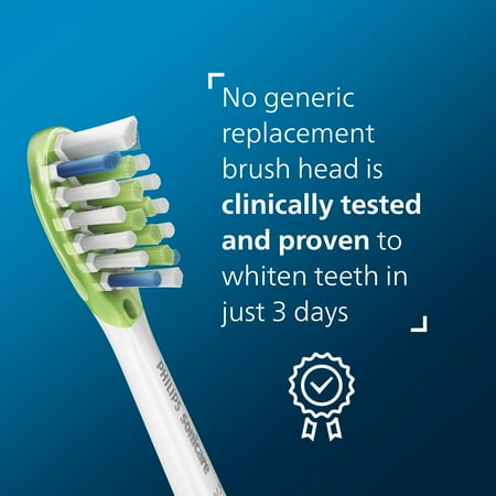 Philips Sonicare - Premium White Brush Heads (4-Pack) - White